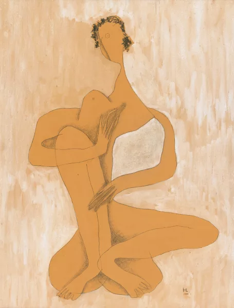 Henri Laurens — Femme assise, 1950