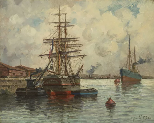 Jules Vernier — Port de Rouen