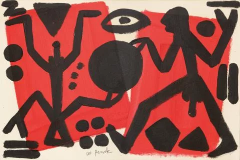A. R. Penck — Sans titre