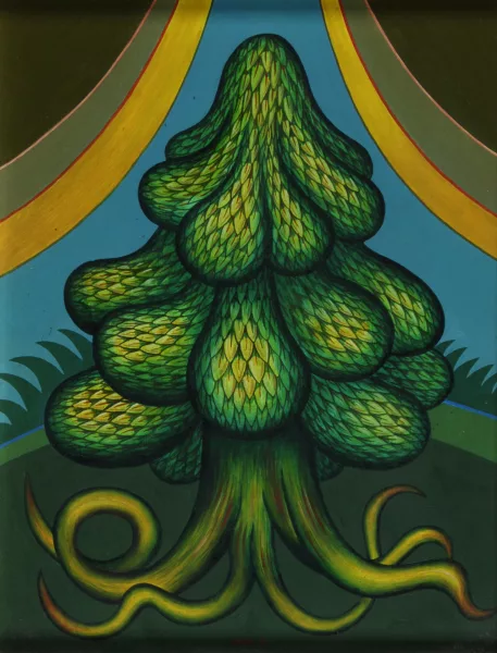 Hans Krenn — Baum mit Luftwurzeln, 1972