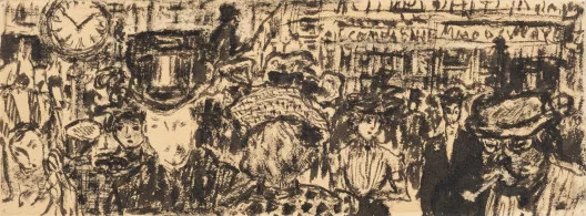 Pierre Bonnard — Boulevardszene, um 1895