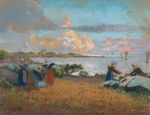 Mathurin Janssaud — Bretonische Küstenlandschaft