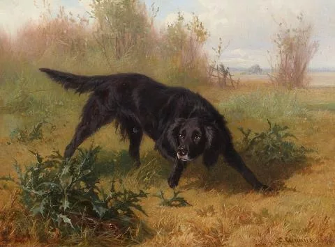 Conradijn Cunaeus — Jagdhund und Hase