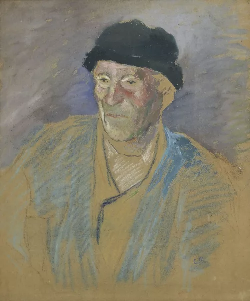 Camille Pissarro — "Tête de vieux paysan"