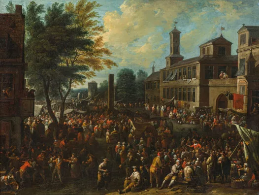 Pieter Bout — Place du marché