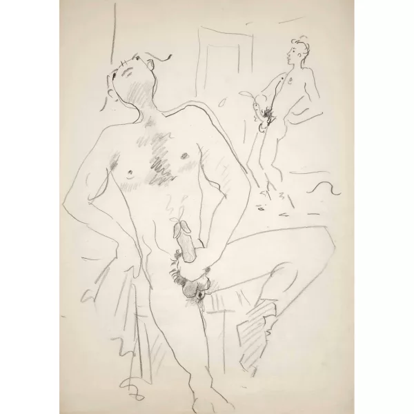 Jean Cocteau — Erotik — Zwei Figuren