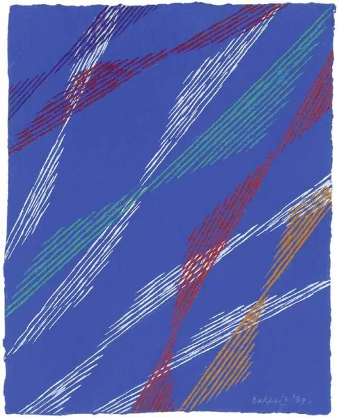 Piero Dorazio — Sans titre, 1989
