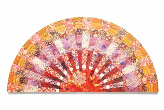 Miriam Schapiro — Double Rose, 1978