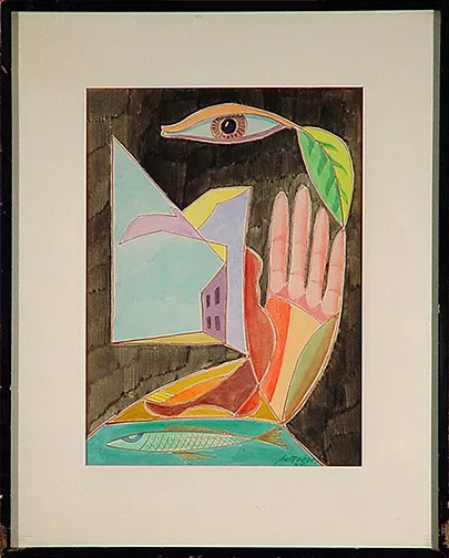 Léopold Survage — L'oeil et la main, 1949
