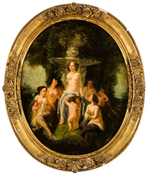 Narcisse Virgilio Díaz — Attributed to Narcisse Virgile Diaz de la Pena — Bathers