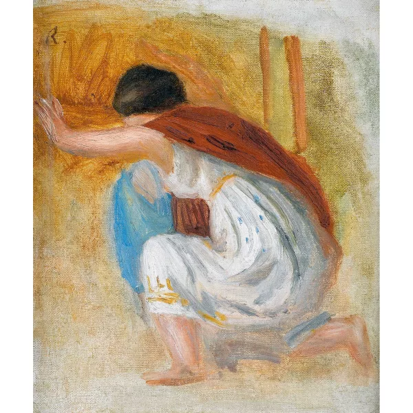 Pierre-Auguste Renoir — Studio per Edipo — l'attrice tragica