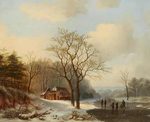 Hermanus Everhardus Rademaker — Winterlandschaft