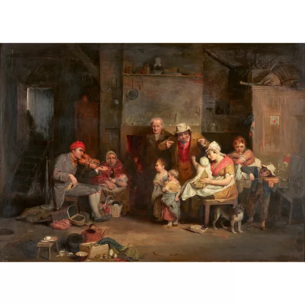 David Wilkie — Le violoniste aveugle.