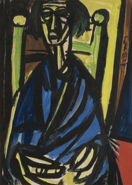 Edouard Pignon — Portrait,