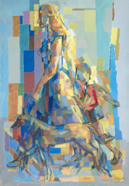 Jean Chevolleau — "La promenade",