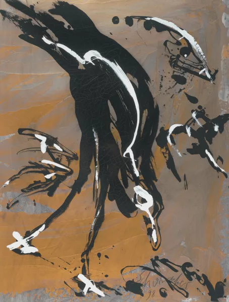 Emil Schumacher — Sans titre