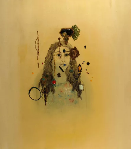Adriana Varejao — A Moça, 1990