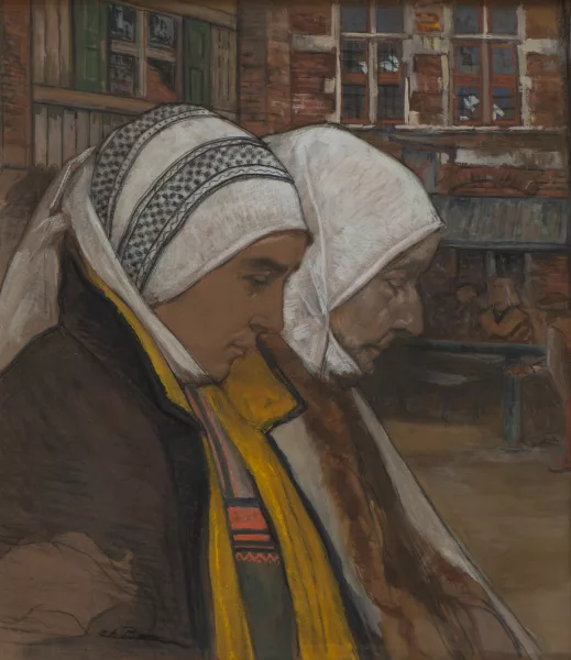 Charles Boom — Charles BOOM (1858-1939), 'Méditation'