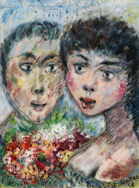 Édouard Goerg — Homme et femme