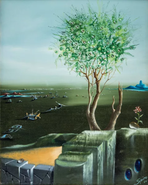 Georges Spiro — Paysage surréaliste