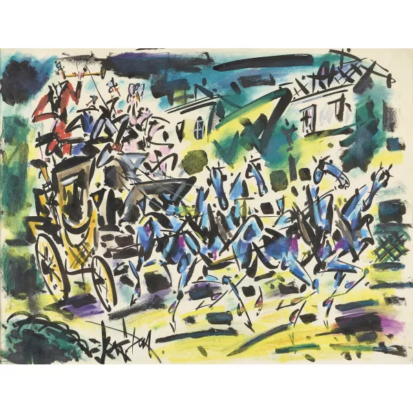 Eugène Paul — Tour en calèche