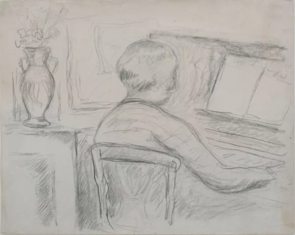 Pierre Bonnard — Femme au piano
