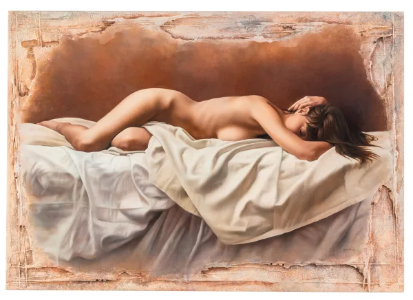 Pascal Chôve — Valentine, nu allongé,