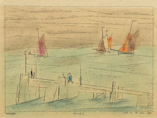 Lyonel Feininger — Dünung II, 1924