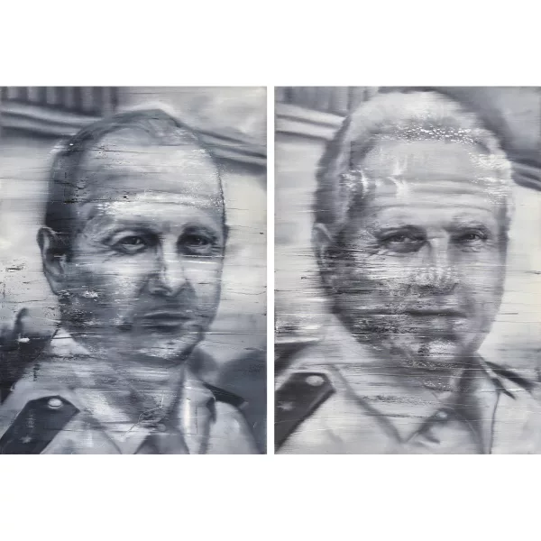 Stephan Kaluza — "Polizist 1" / "Polizist 2". Gegenstücke.