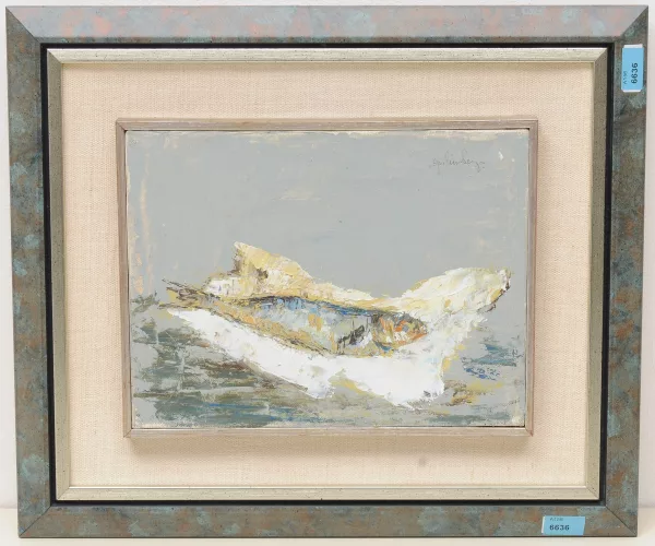 Adriano Spilimbergo — Fisch in einer Schale