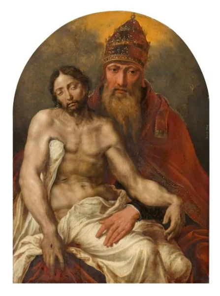 Maarten van Heemskerck — Die Heilige Dreifaltigkeit