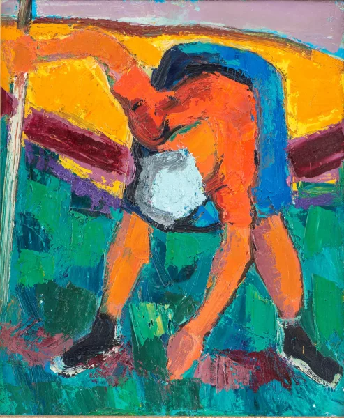 Pierre Ambrogiani — Femme aux champs