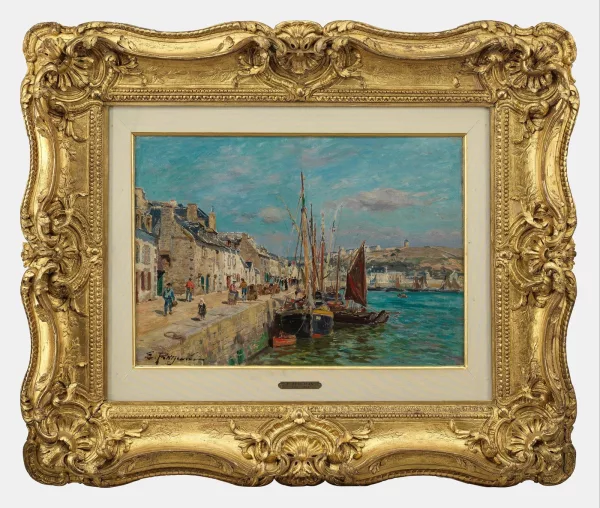 Edmond Marie Petitjean — Village et port