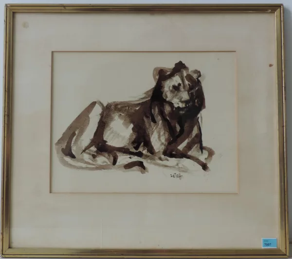 Zakkie Eloff — Löwe