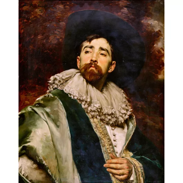 Ferdinand Roybet — Portrait d'un gentilhomme.