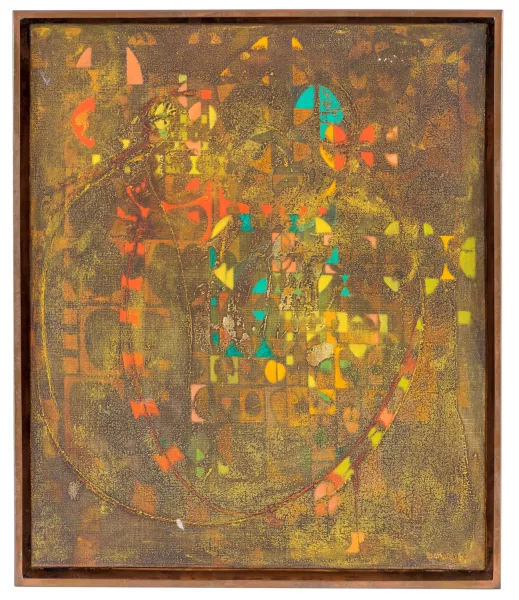 Joe Downing — Composition sur fond vert