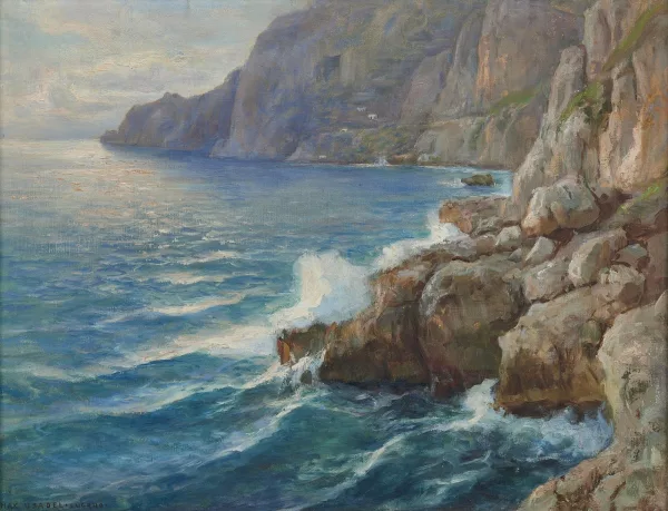 Max Usadel — Veduta di Capri