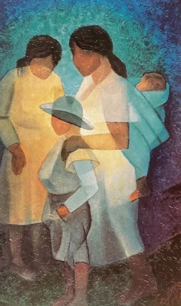 Louis Toffoli — Les deux femmes et les gosses, 1974