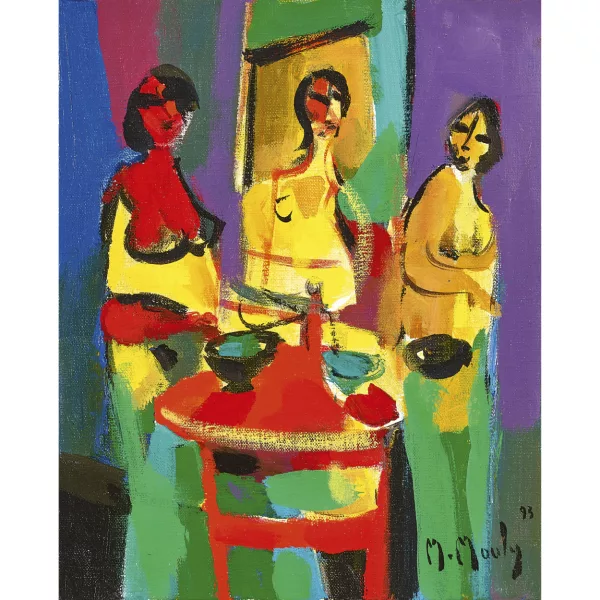 Marcel Mouly — "Les muses".