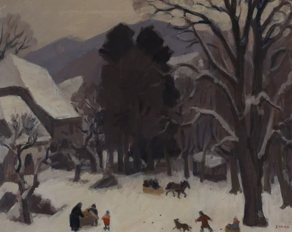 Jules-Émile Zingg — Sous la neige