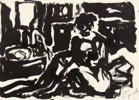 A. R. Penck — Sans titre (Dani)