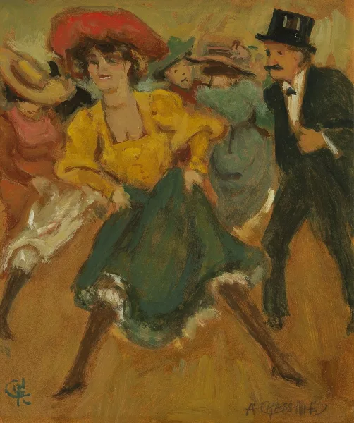 Augustin Grass-Mick — The cancan