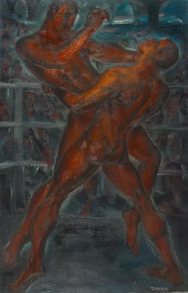 Paul Daxhelet — La lutte
