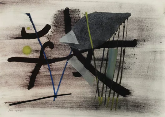 Fritz Winter — Nel fluire, 1950
