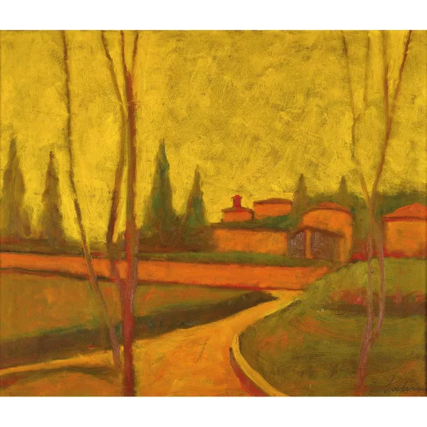 Innocente Salvini — "Scorcio di Gemonio".