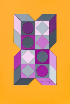Victor Vasarely — Trinidor, 1984