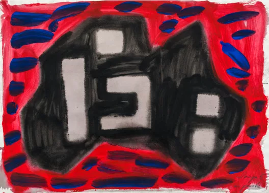 A. R. Penck — Design 5, 1981