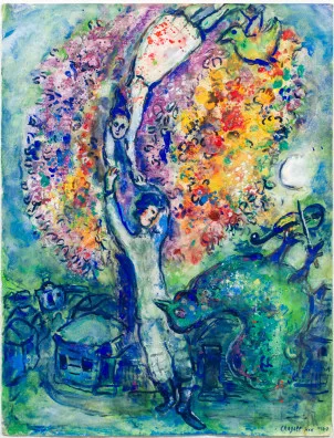 Marc Chagall — Die Freude, 1955/57