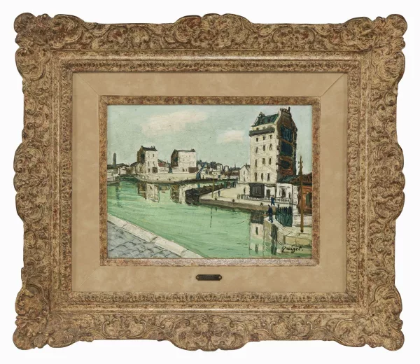 Alphonse Quizet — Canal de la Villette