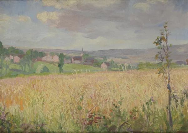 Émile Van Doren — Paysage de campagne